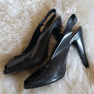 Black BCBG Paris 3 Inch Fashion Heals